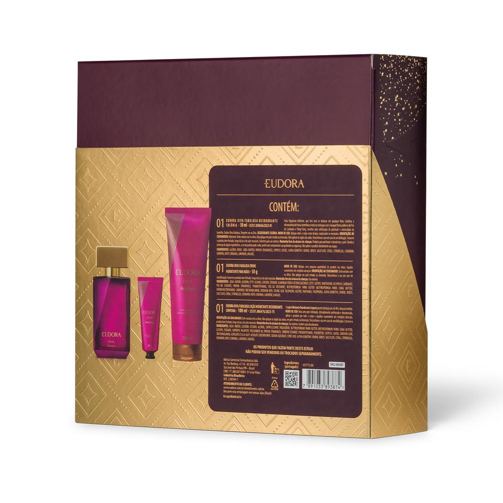 Kit Eudora Diva Fabulosa (3 Produtos)