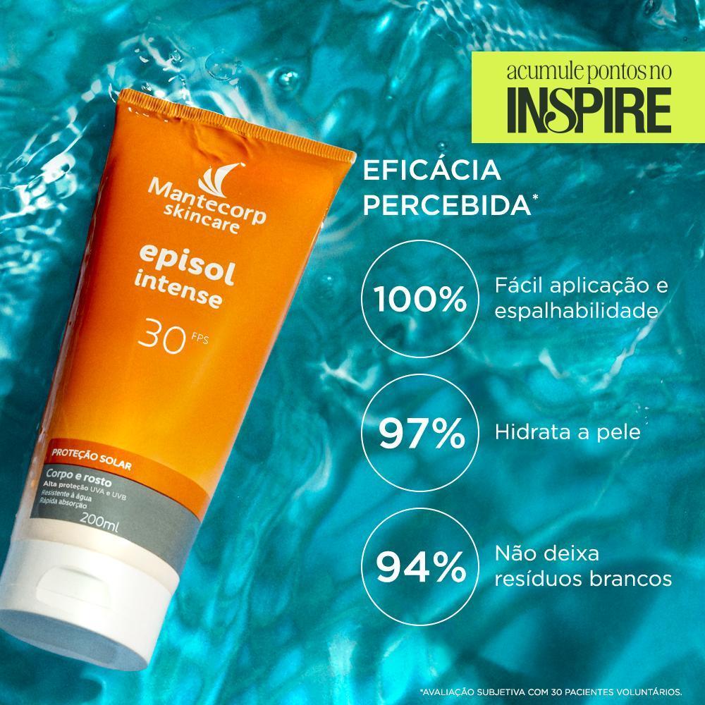 Protetor Solar Episol Intense FPS 30 Bg 200ml