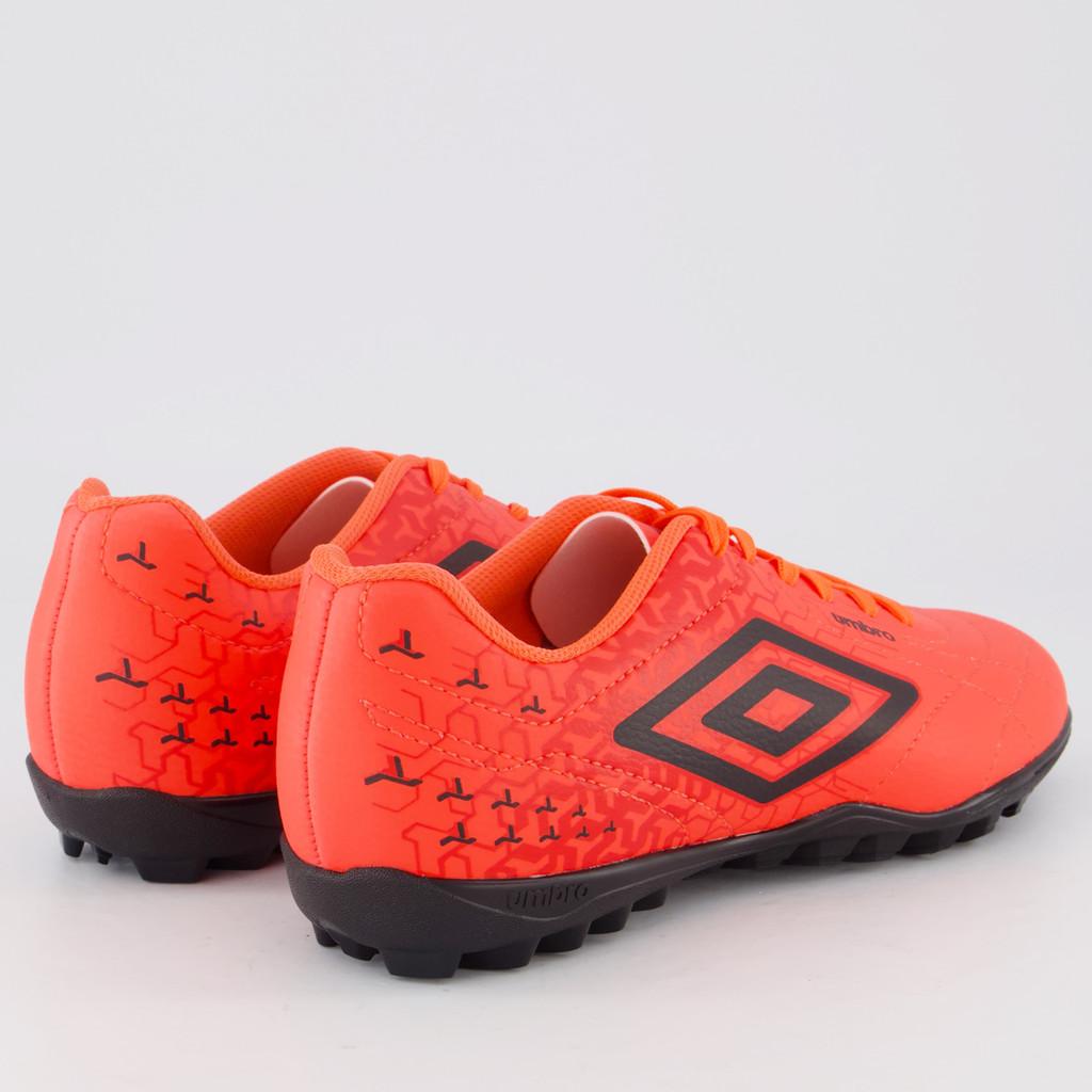 Chuteira Umbro Class Neo Society Juvenil Vermelha E Preta