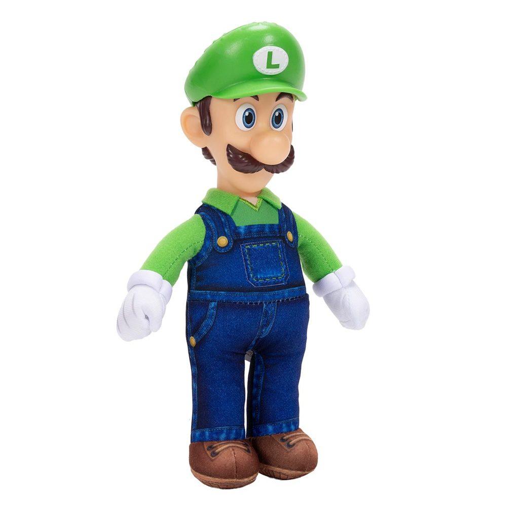 Pelúcia Luigi De 22cm - Super Mario Filme