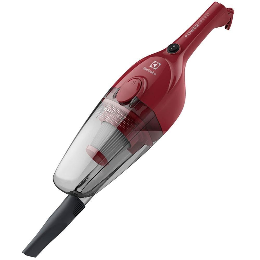 Aspirador De Pó Vertical 2 Em 1 Electrolux Stk13 Power Speed Chili Red 1000w