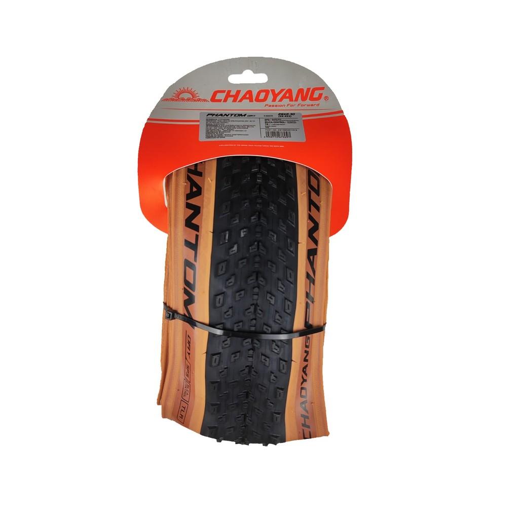 Par De Pneu Mtb Chaoyang Phantom Dry 2.20 + Wet 2.20 Tr Bege