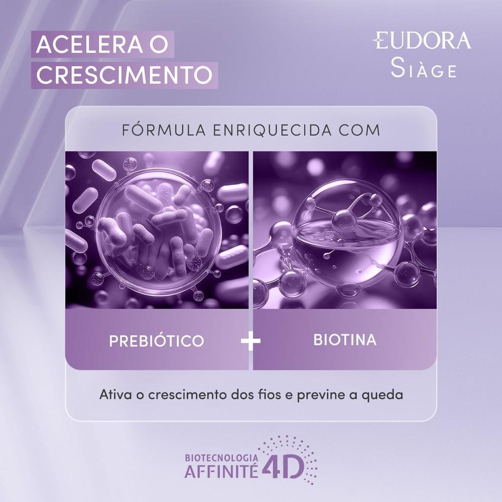 Eudora Shampoo Siàge Acelera O Crescimento 250ml
