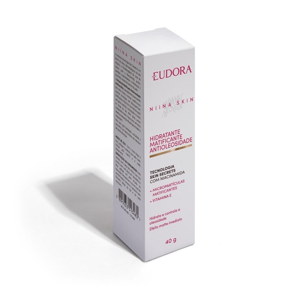 Eudora Niina Skin Hidratante Matificante Antioleosidade 40g