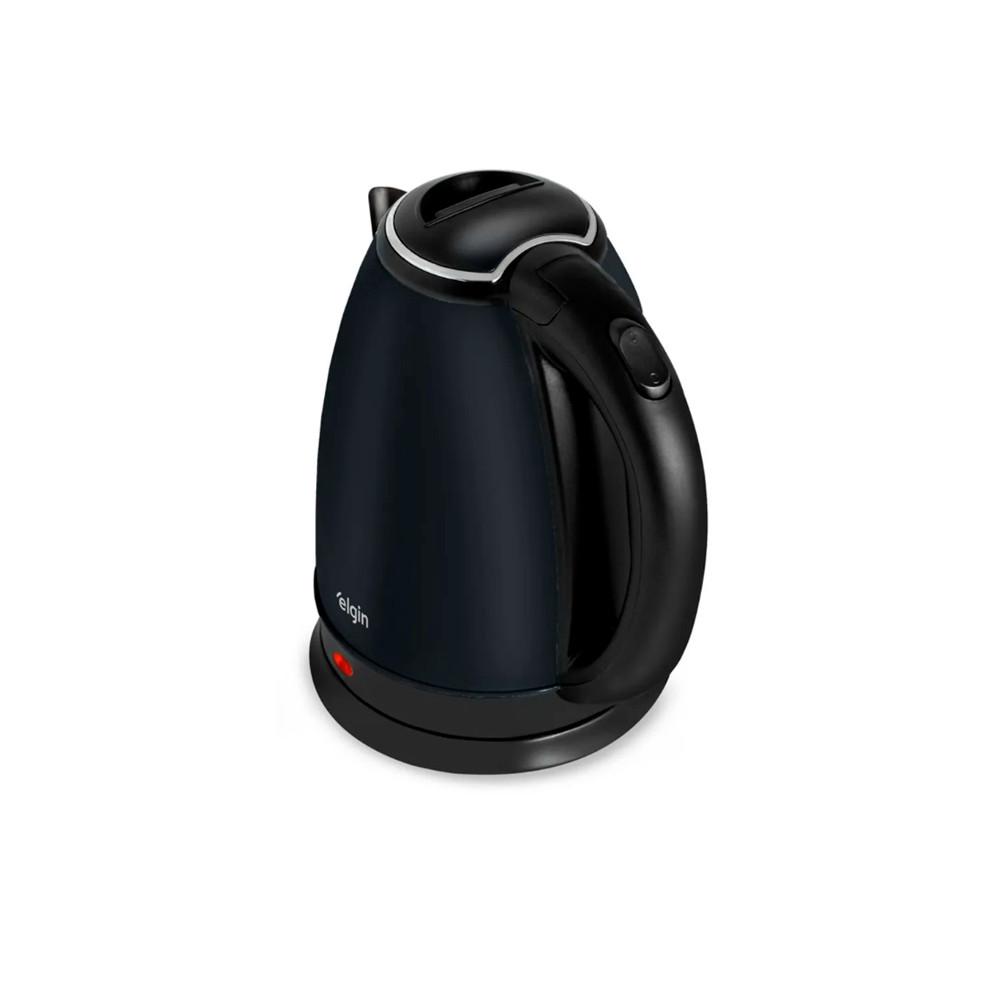 Chaleira Elétrica Elgin Inox Black 2l 1200w Jarra Sem Fio - 127V