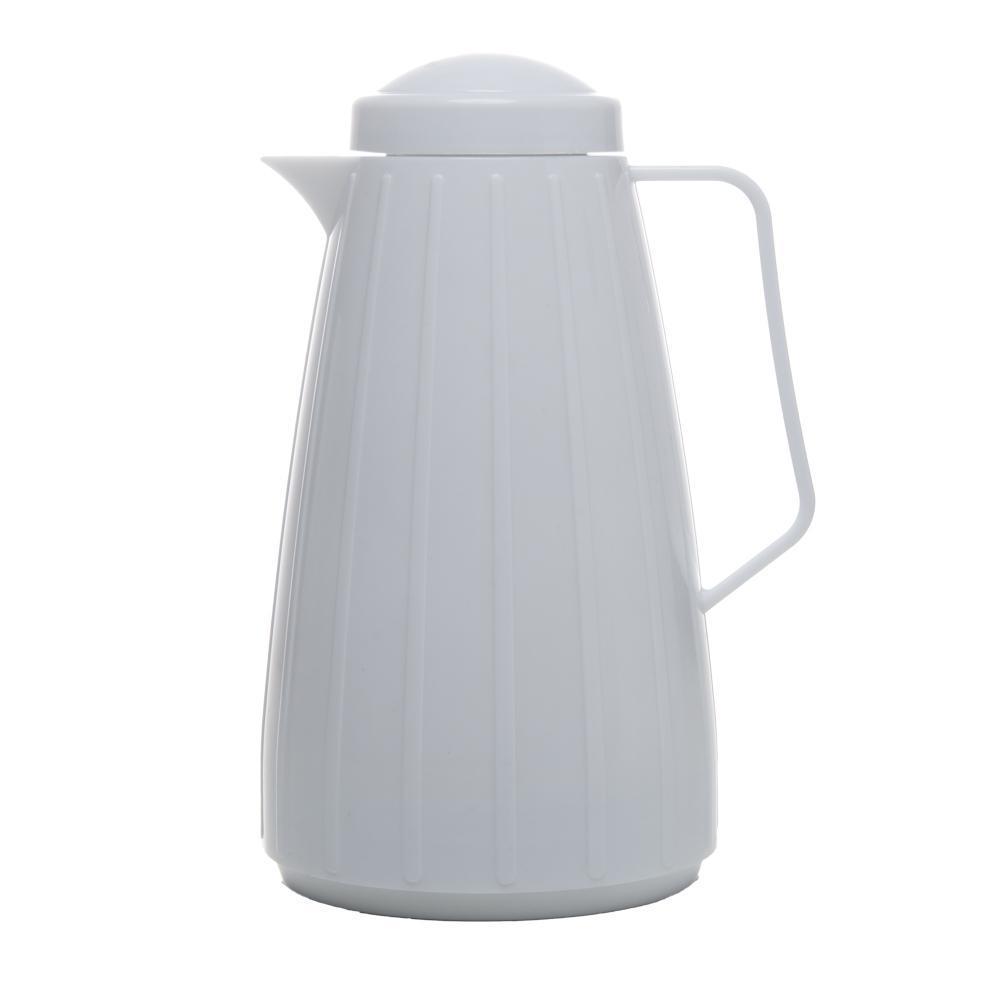 Garrafa Térmica Pequena Carrossel 400ml Branca Plástico - Wolff