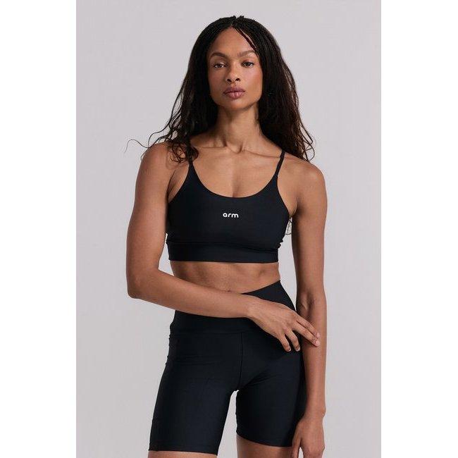 Conjunto Legging Compact Com Bolso + Top Preto Alta Compressão Proteção Uv50+ Tecnologia Dry