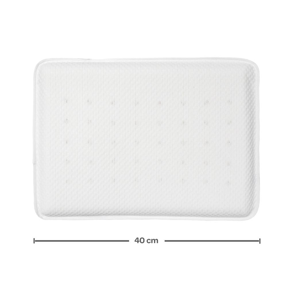Travesseiro Viscoelástico Branco Com Capa Buba