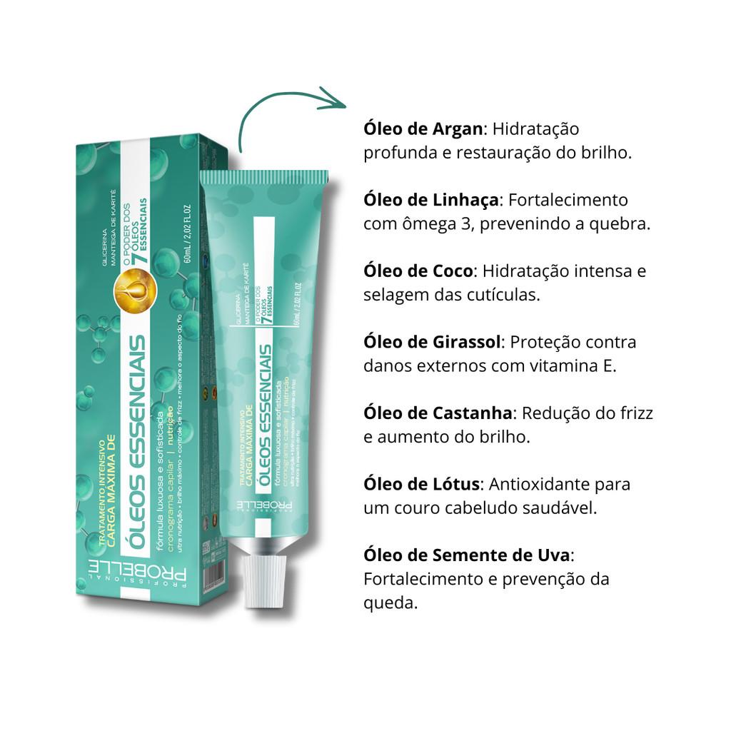 Kit Recarga Óleos Essenciais + Recarga De Queratina - Probelle