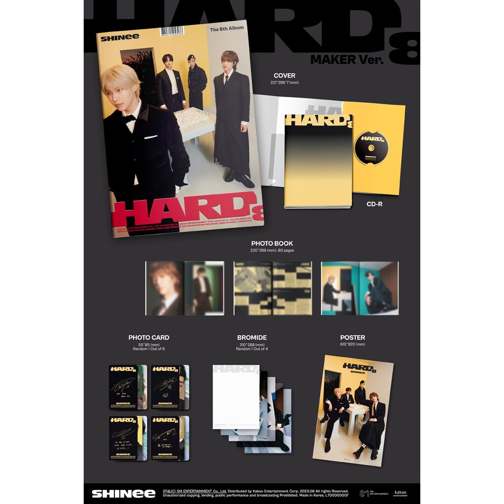 Shinee - 8th Album [ Hard ]_photobook Ver