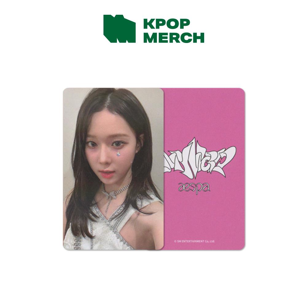 Aespa - 3rd Mini Album My World Interasia Pob [ Photo Card ]