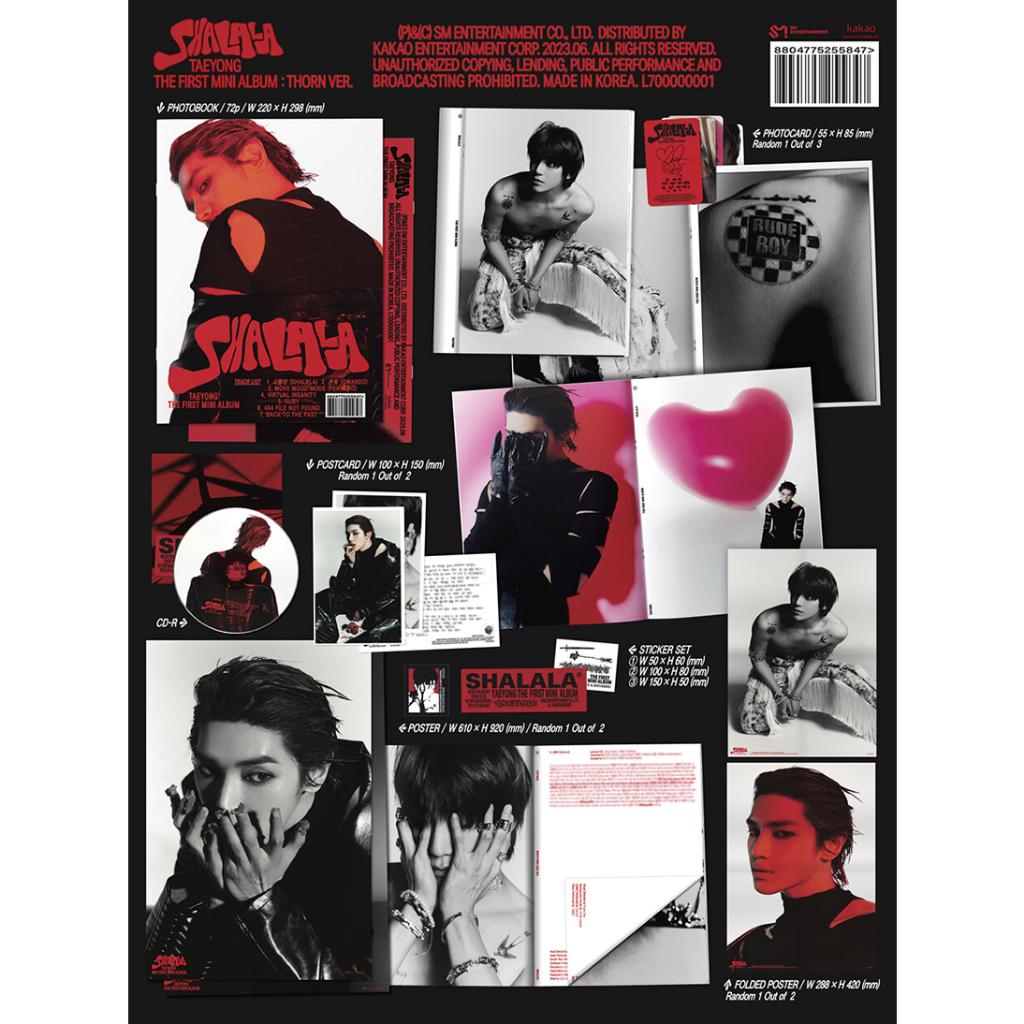 Nct Taeyong - 1st Mini Album [ Shalala ]_thorn Version