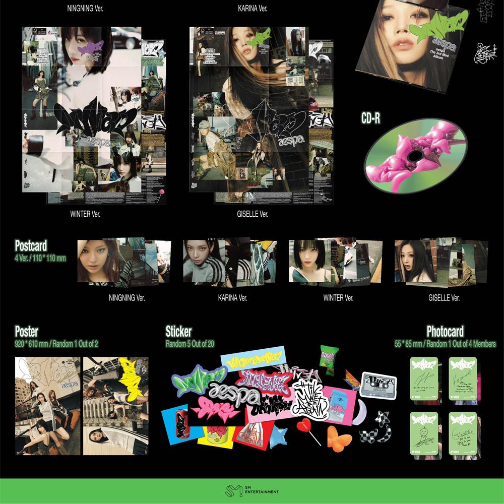 Aespa - 3rd Mini Album [ My World ]_poster Version