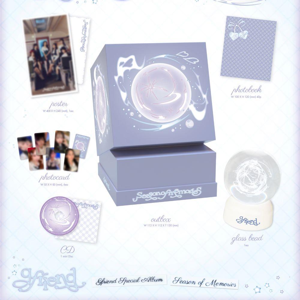 Gfriend - Special Albums [ Season Of Memories ] Glass Bead Ver