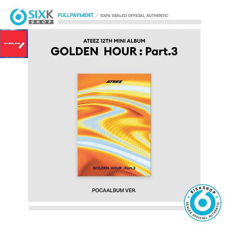 (everline Pob_select Member) Ateez 12th Mini Album [golden Hour Part.3]