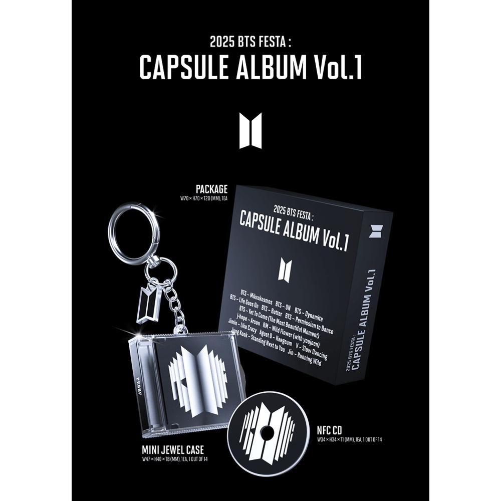 Álbum Cápsula Bts 2025 Vol. 1