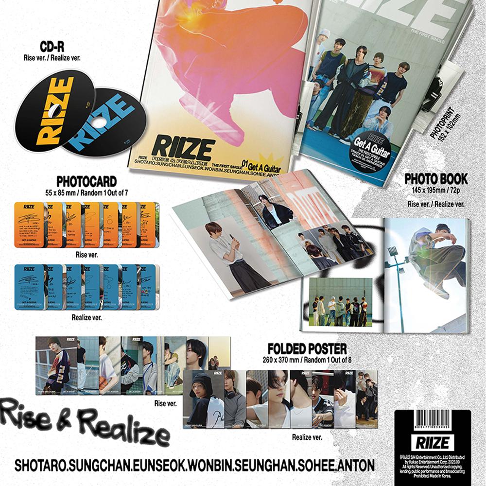 Riize - 1st Single Album [ Get A Guitar ]