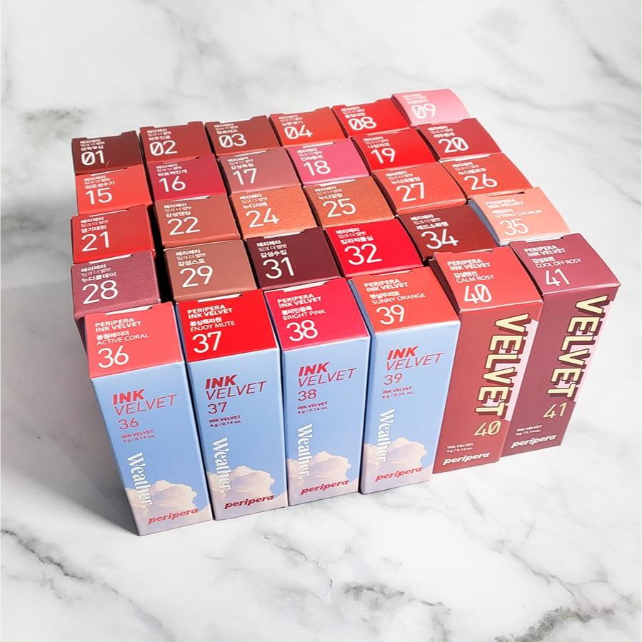 Peripera Ink The Velvet 4g #1 #41(new)