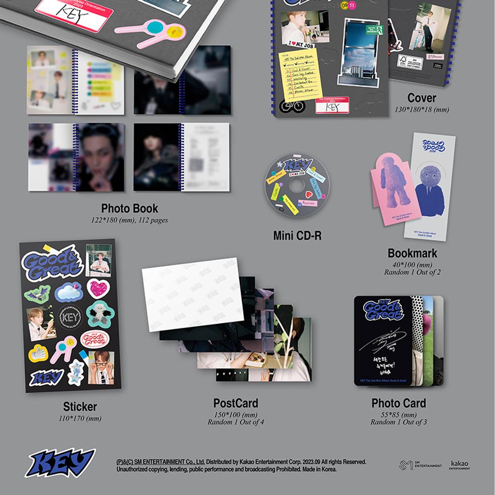 Shinee Key - 2nd Mini Album [ Good Great ]_work Report Ver