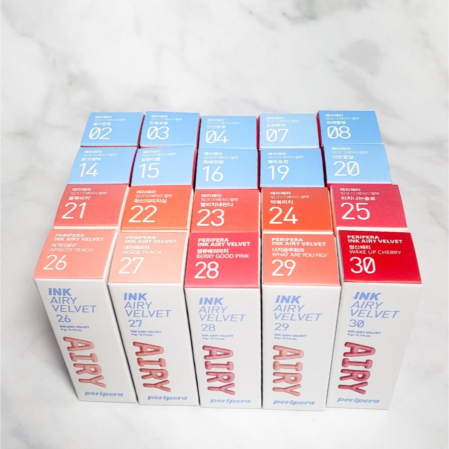 Peripera Ink The Airy Velvet Tint 4g #1 #30(new)