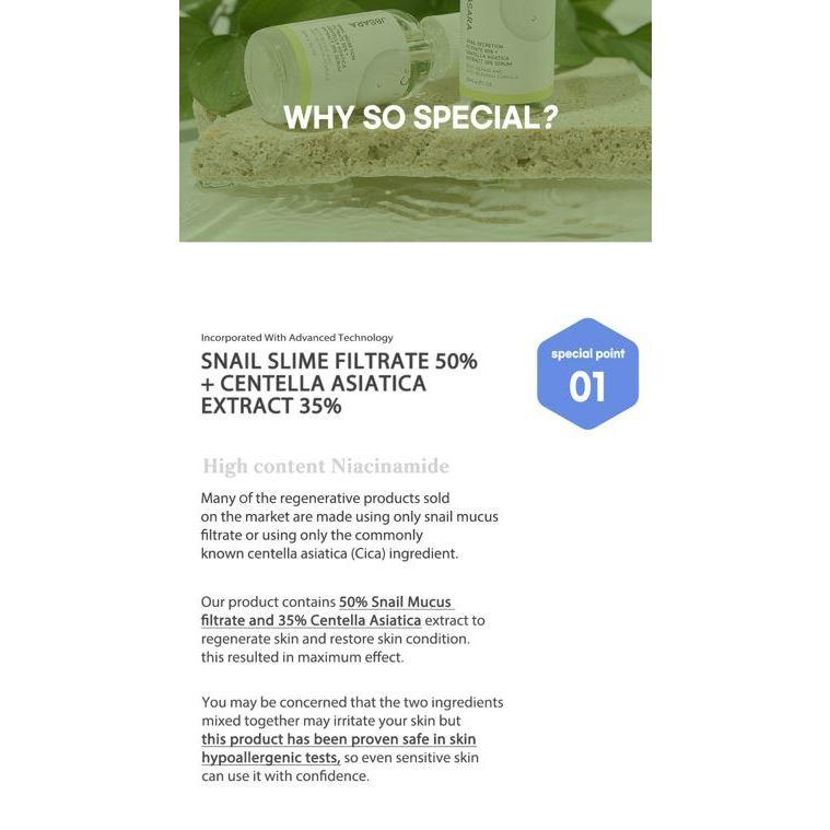 Jbsara Caracol Secretion Filtrato 50 Soro 30ml Exp 2025.12