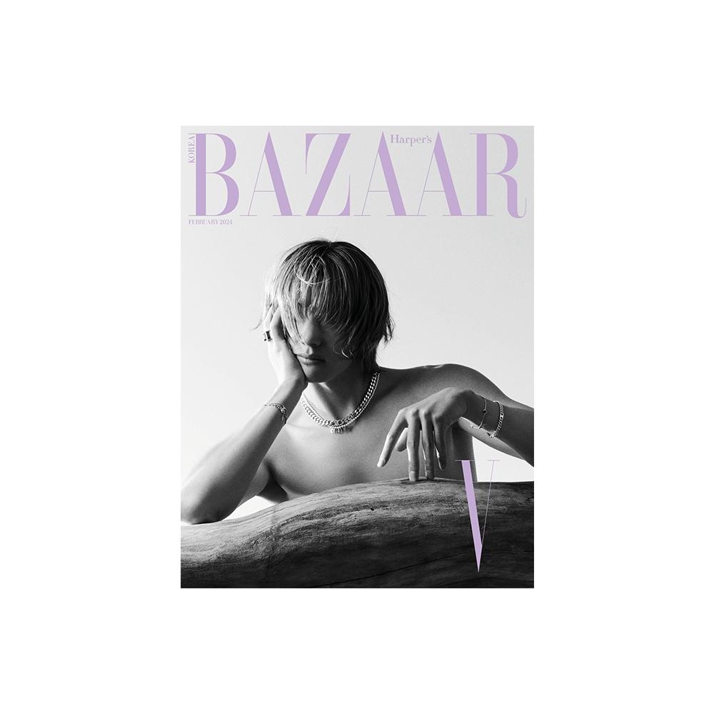 Bts V - Magazine Harpers Bazaar 2024.02