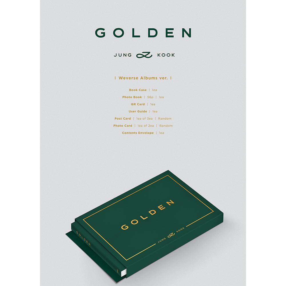 Bts Jungkook - Solo Album [ Golden ]_weverse Album Version