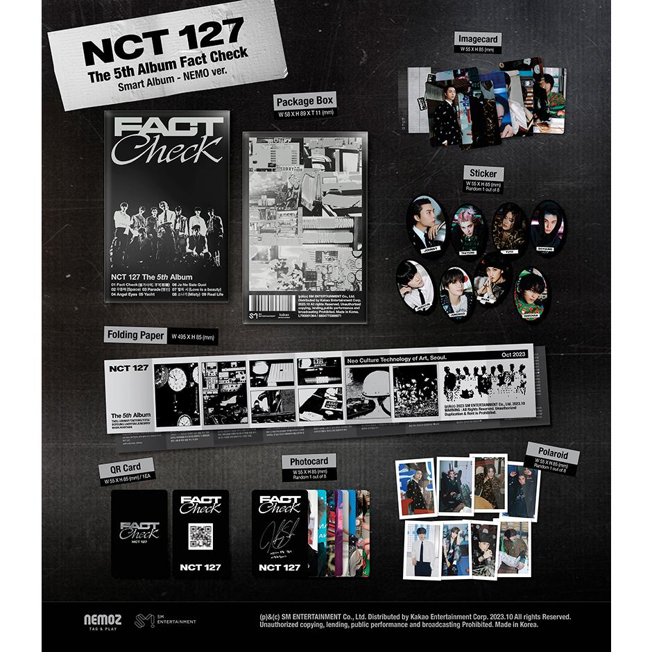Nct 127 - 5th Album [ Fact Check ]_qr Ver