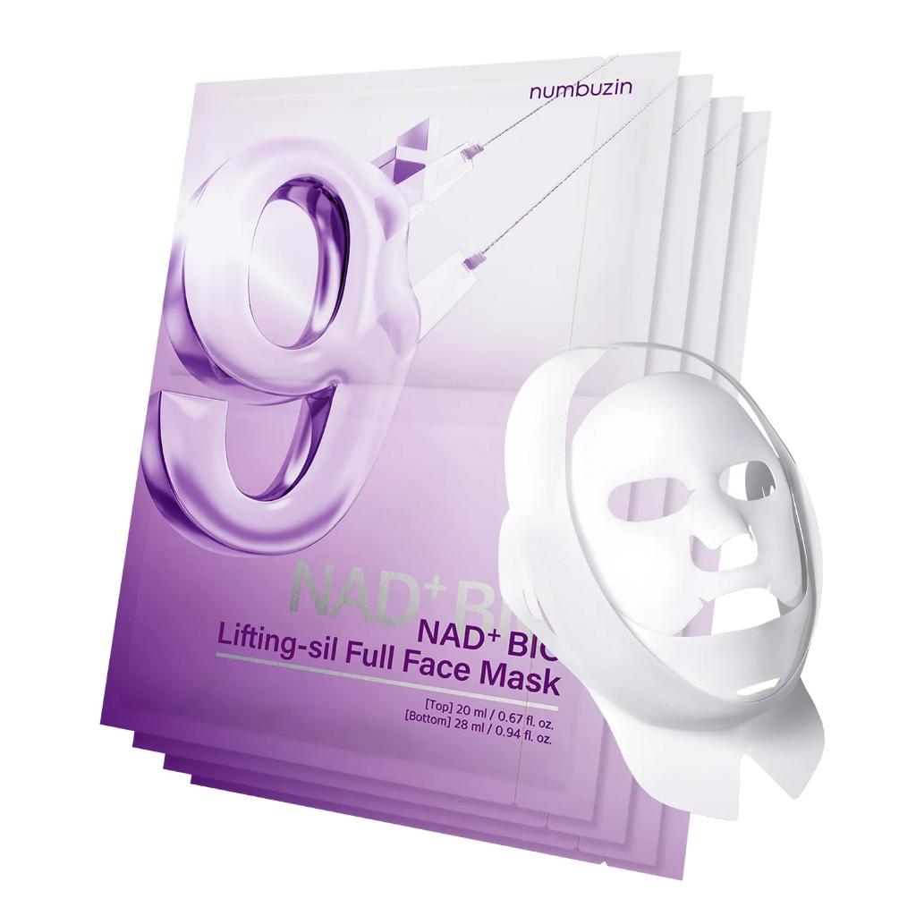 Numin 9 Nad + Bio Lifting Máscara Facial Completa 1 Folha