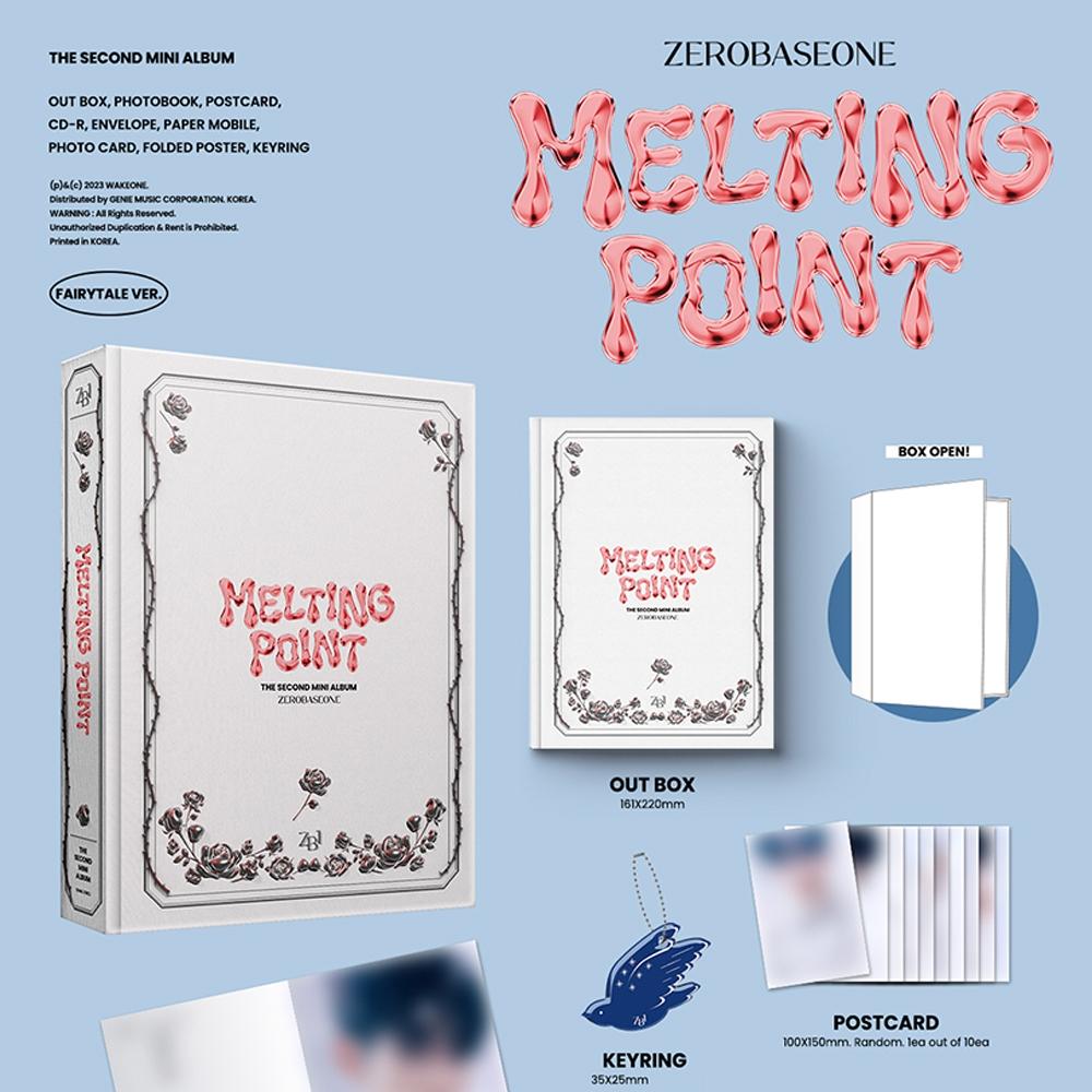 Zerobaseone(zb1) - 2nd Mini Album [ Melting Point ]