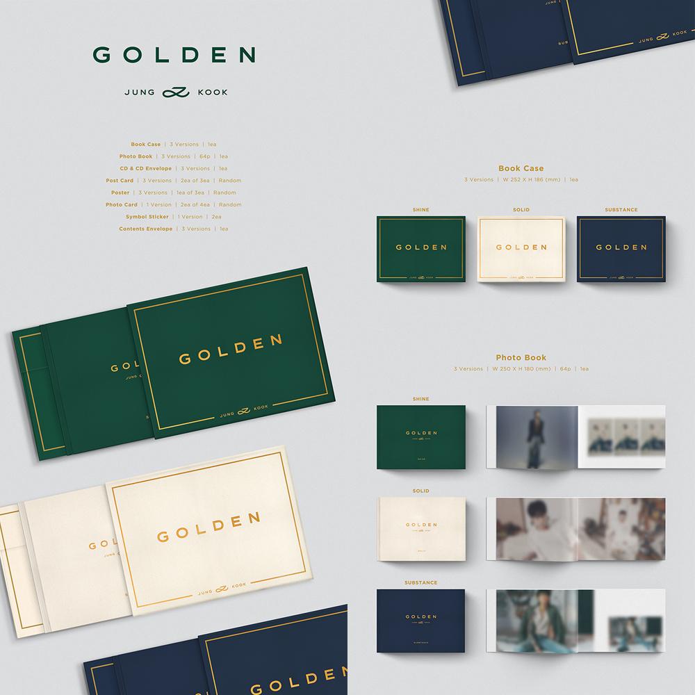 Bts Jungkook - Solo Album [ Golden ]