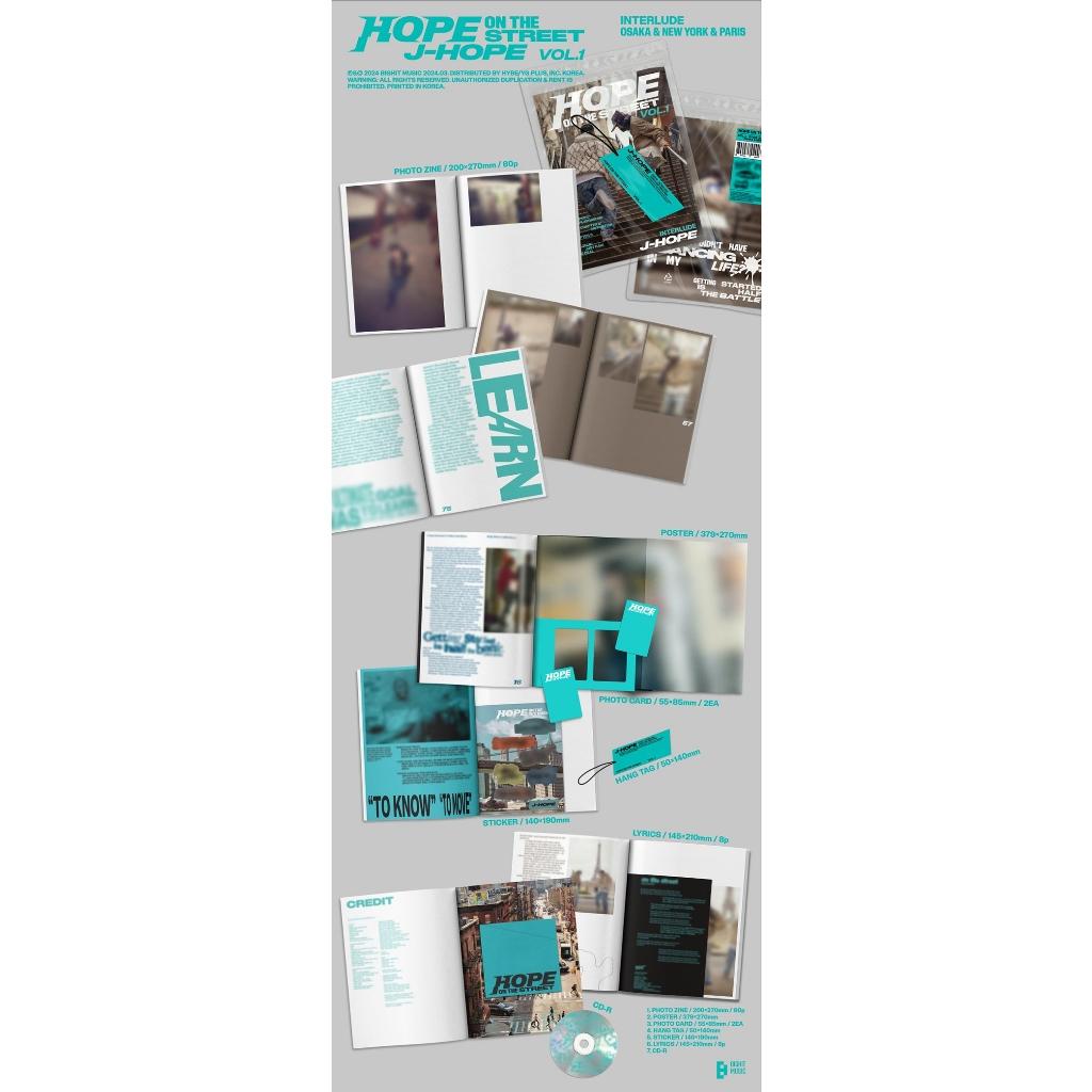 Bts J-hope - Special Album [ Hope On The Street Vol.1 ]