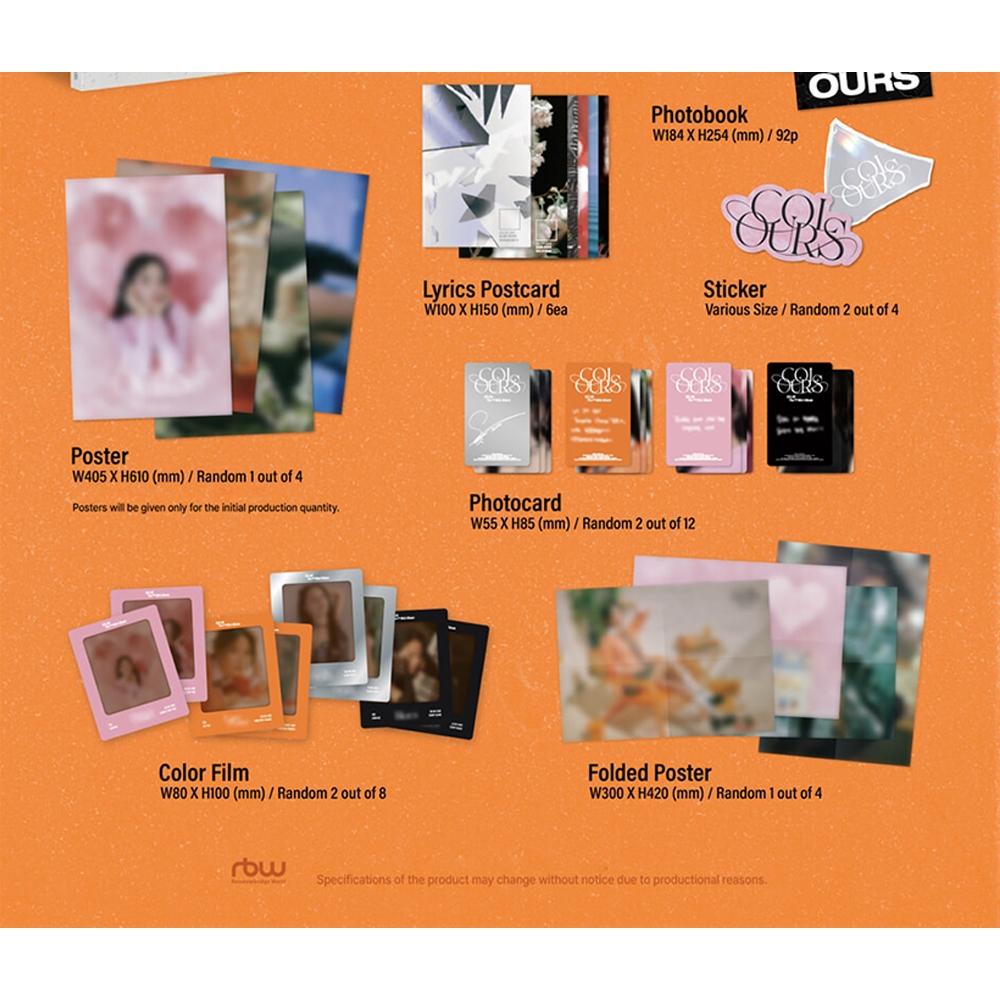 Solar - 2nd Mini Album [ Colours ]_palette Ver