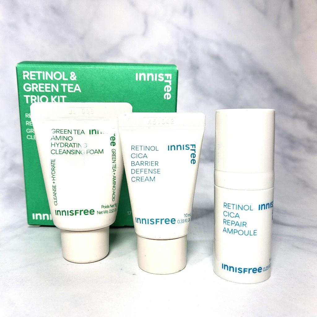 Innisfree Retinol Green Tea Trio Kit