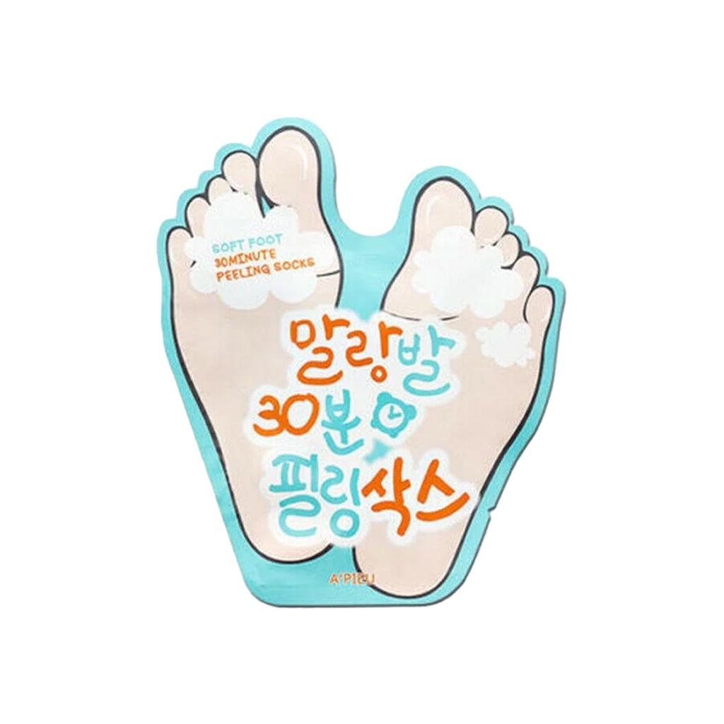 A Pieu Soft Foot 30 Minute Peeling Socks 1ea