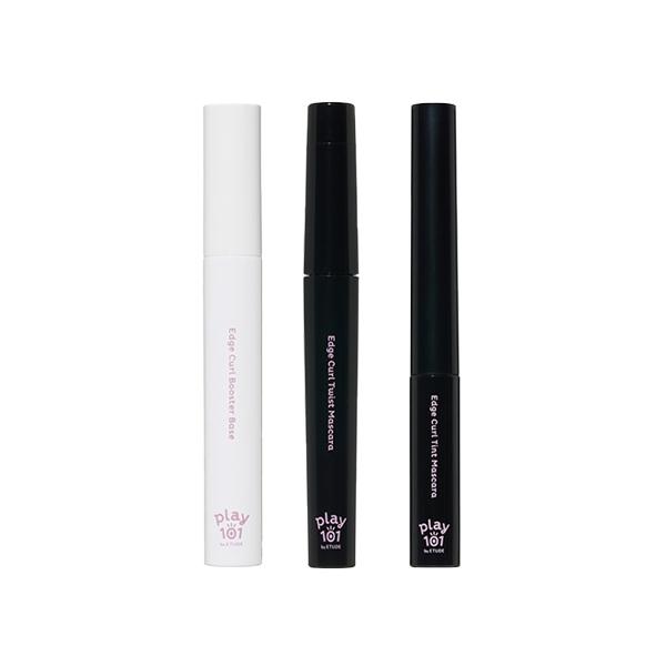 Play 101 By Etude Edge Curl Booster Base Cream/Mascara 2types 7g