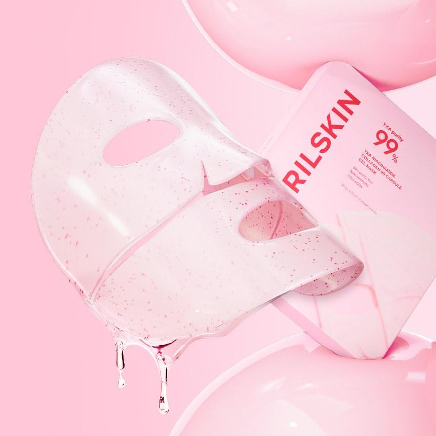 Aprilskin Txa Collagen 99 Capsule Gel Máscara 2 Opções