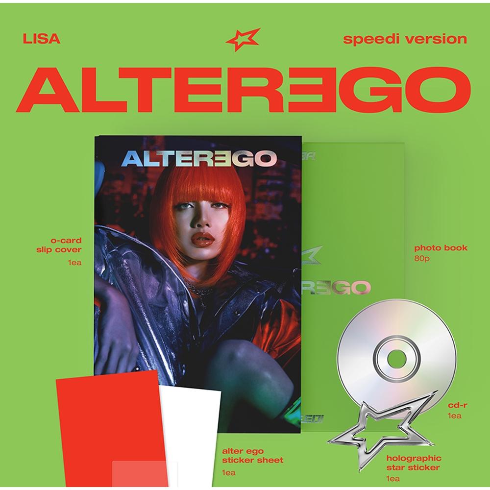 Blackpink Lisa - [ Alter Ego ] Photobook_speedi Ver