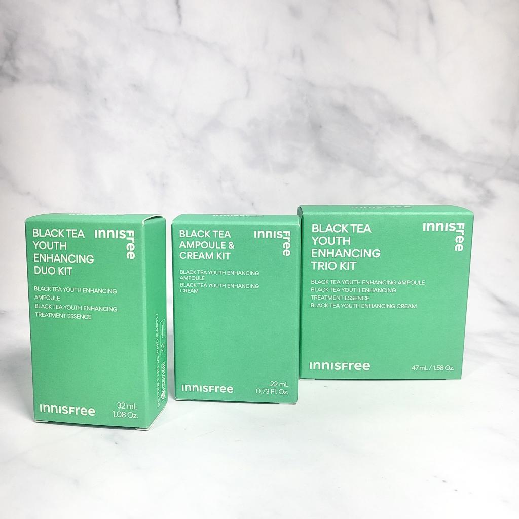 Innisfree Mini Kit De Melhoria Da Juventude De Chá Preto Livre