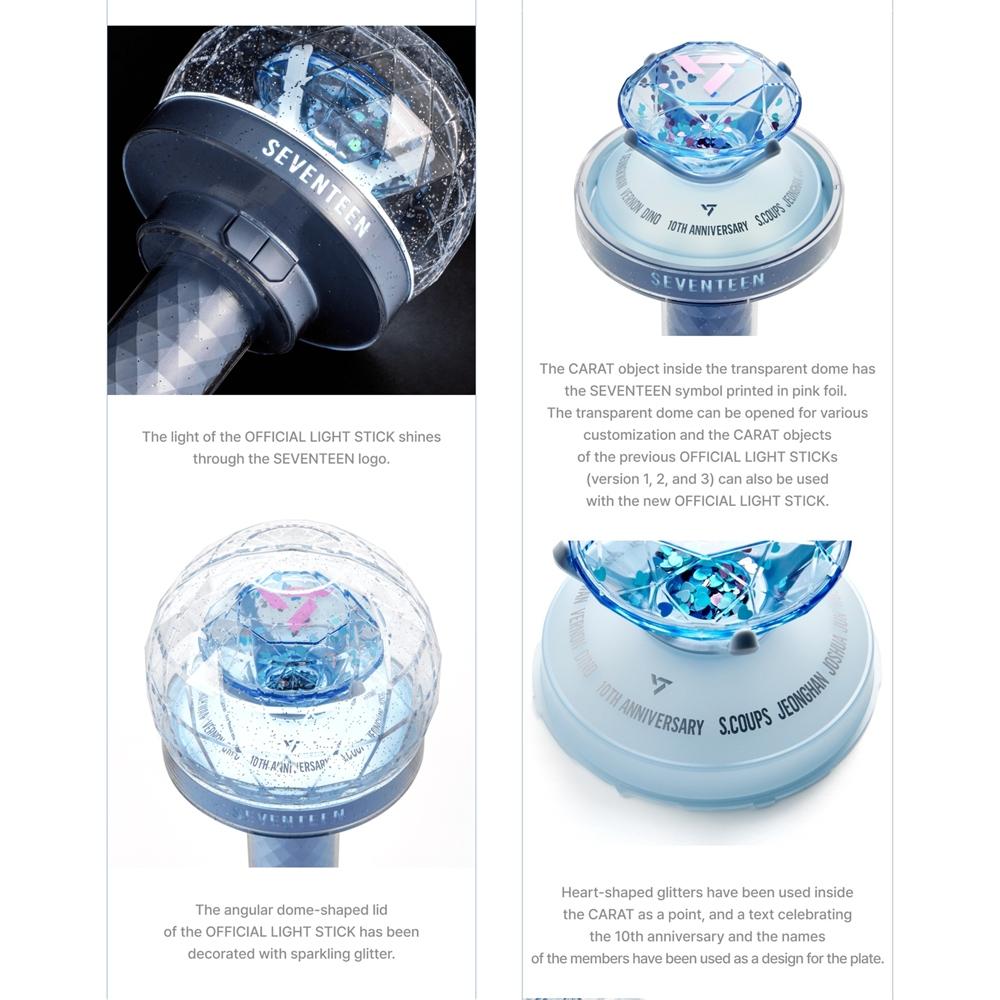 Seventeen Official Light Stick Ver.3 10th Anniv