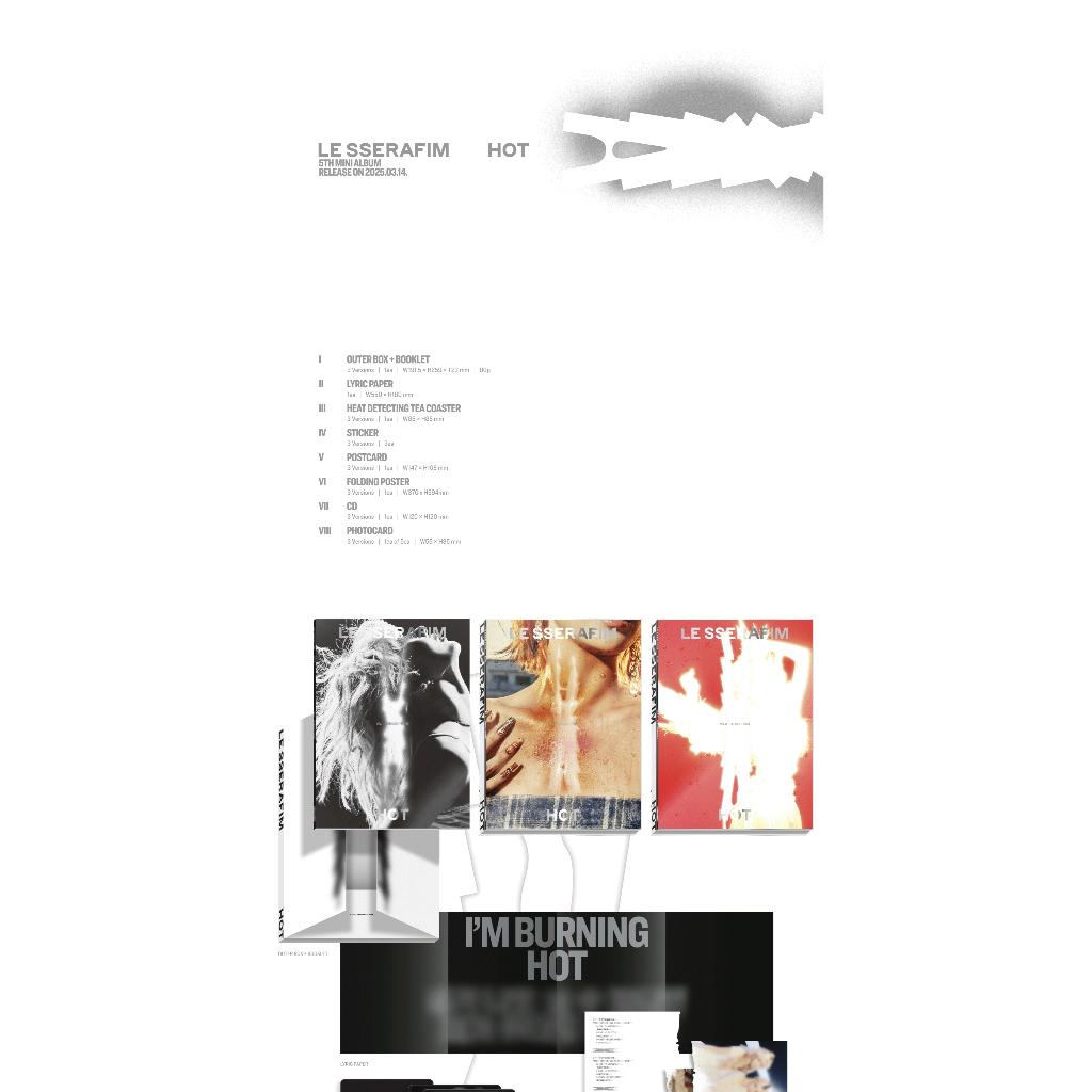 Le Sserafim 5th Mini Album [hot]