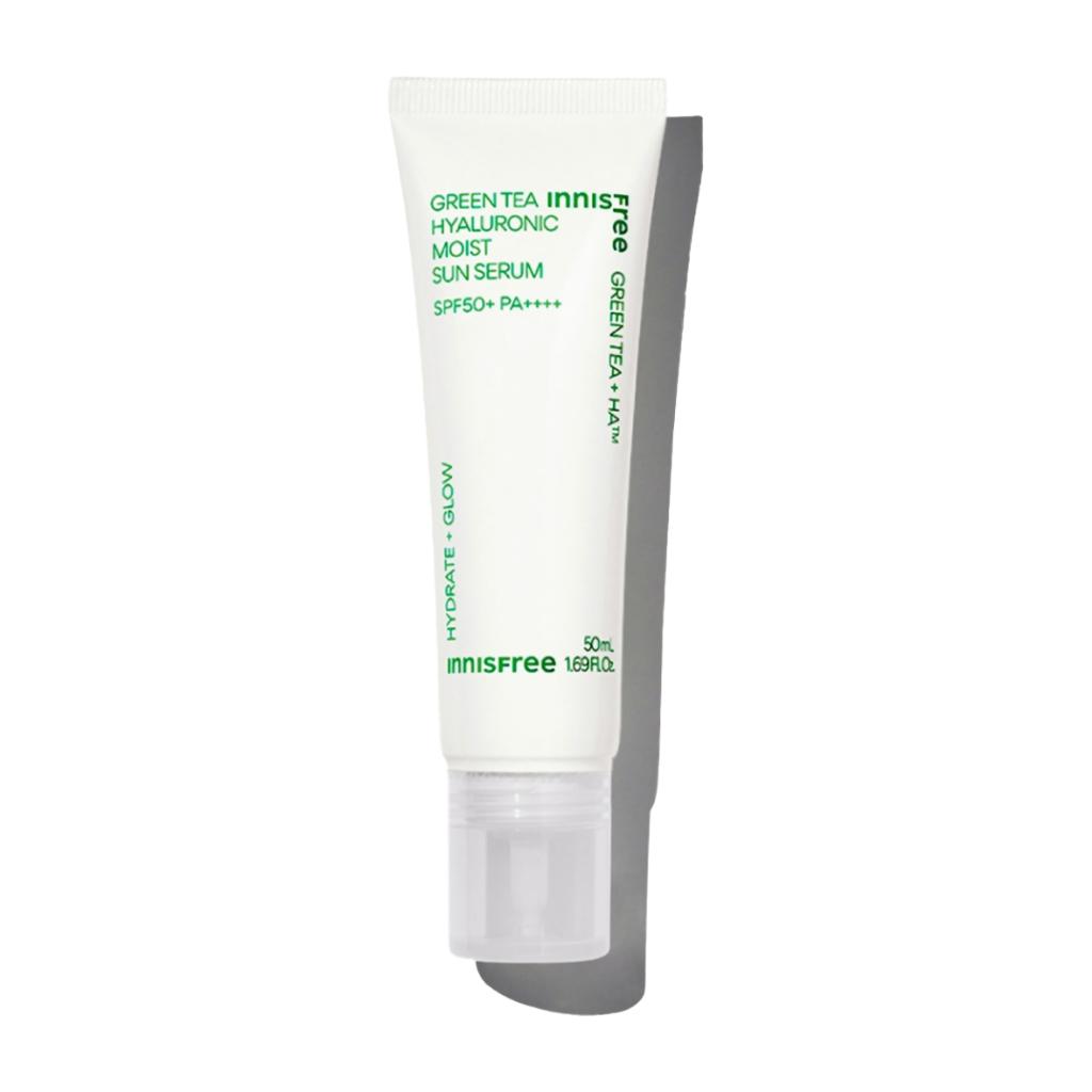 Innisfree Green Tea Hyaluronic Moist Sun Serum 50ml