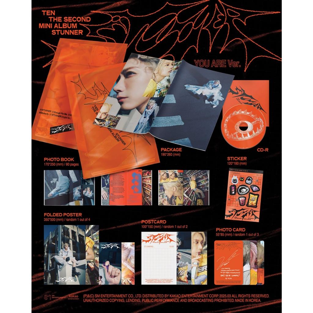 Nct Ten - 2nd Mini Album [ Stunner ]