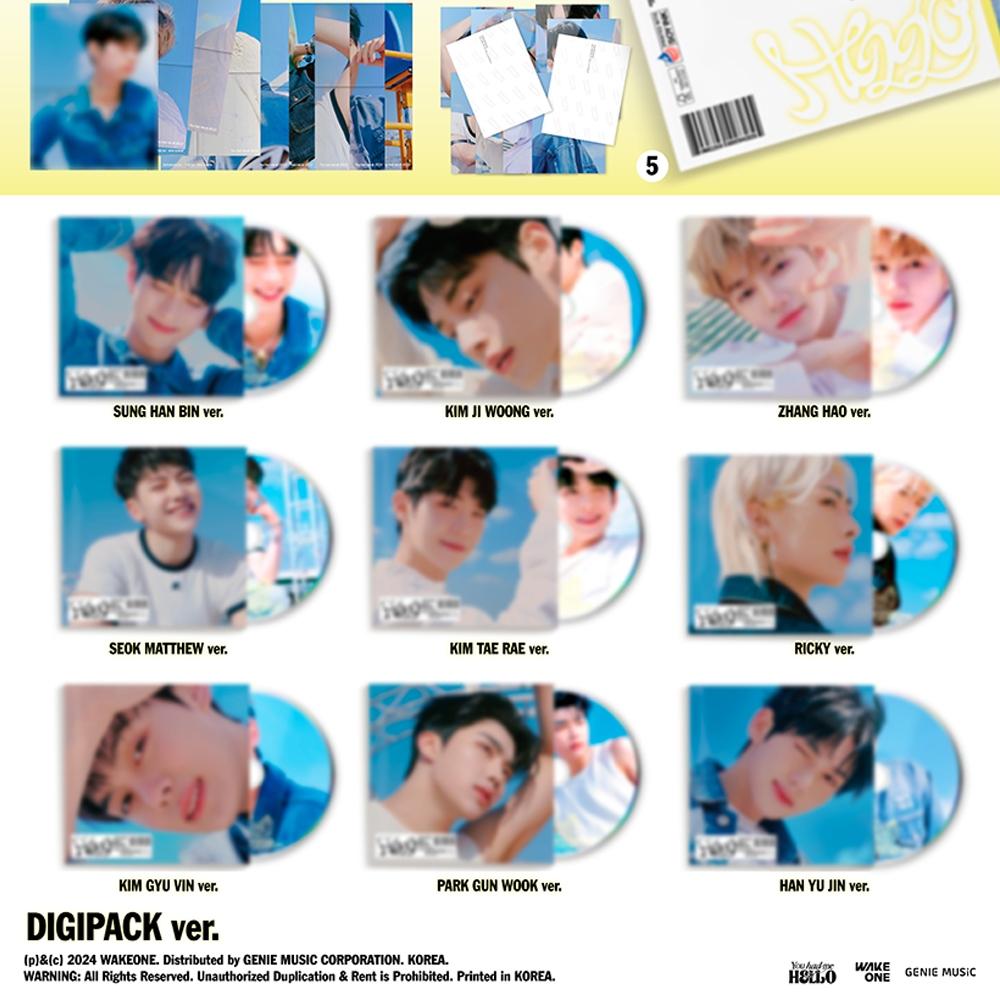 Zerobaseone - 3rd Mini Album [ You Had Me At Hello ]_digipack