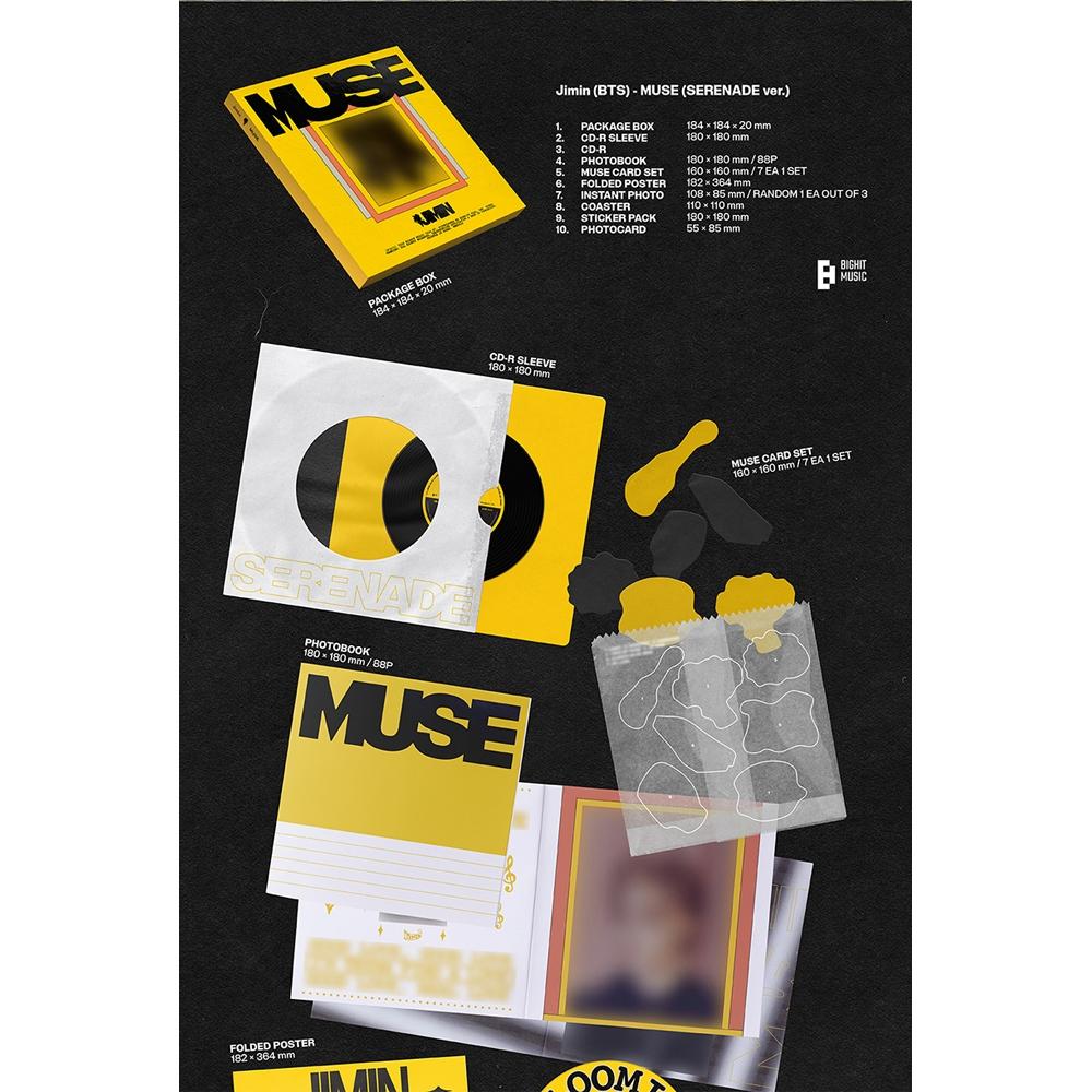 Bts Jimin - 2nd Solo Album [ Muse ]