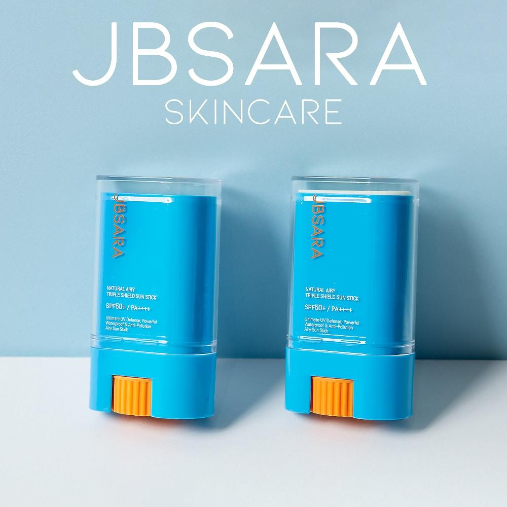 Jbsara Natural Airy Triple Shield Sun Stick Protetor Solar 20g Spf50+/Pa++++ (uv Protect/water Proof/anti Pollution)