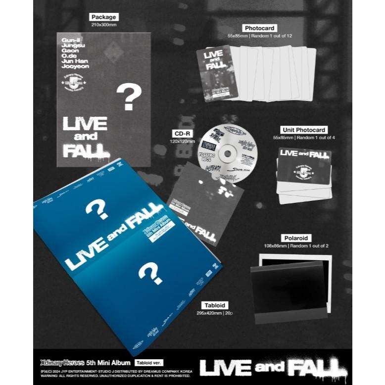 Xdinary Heroes 5th Mini Album [live And Fall]