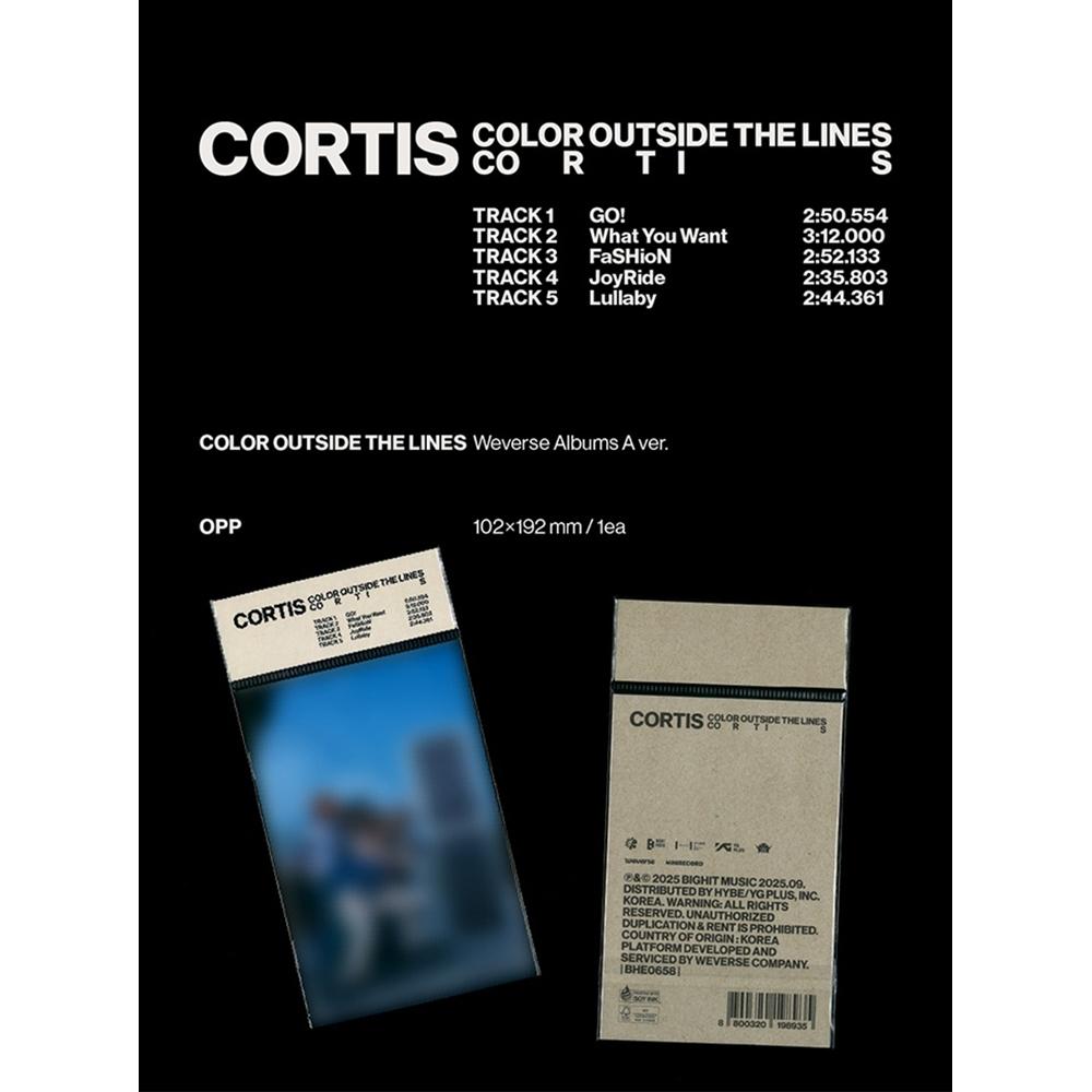 Cortis The 1st Ep Album [ Color Outsude The Lines ]_weverse Albums Ver