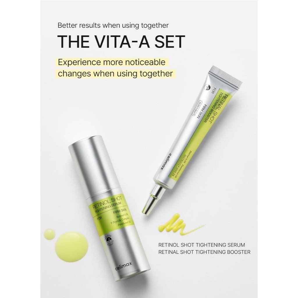 Celimax The Vita-a 7days Kit (wrinkle Pore Tightening Serum + Booster Kit)