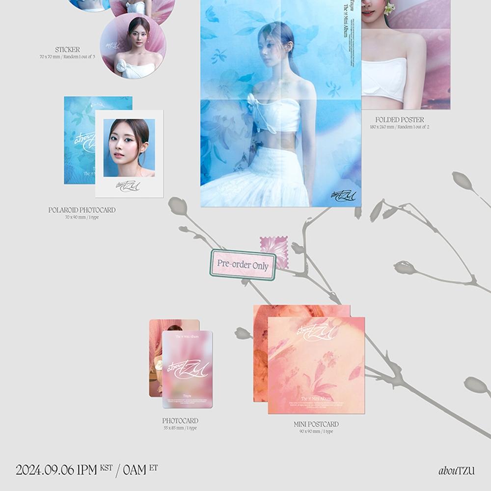 Twice Tzuyu - 1st Mini Album [ Aboutzu ]_digipack Ver